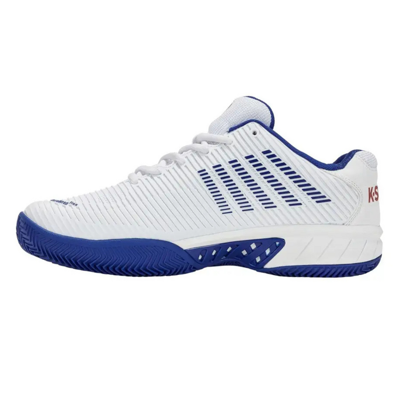 K-Swiss Mens Hypercourt Express 2 HB Tennis Shoes - White/Blue - main image