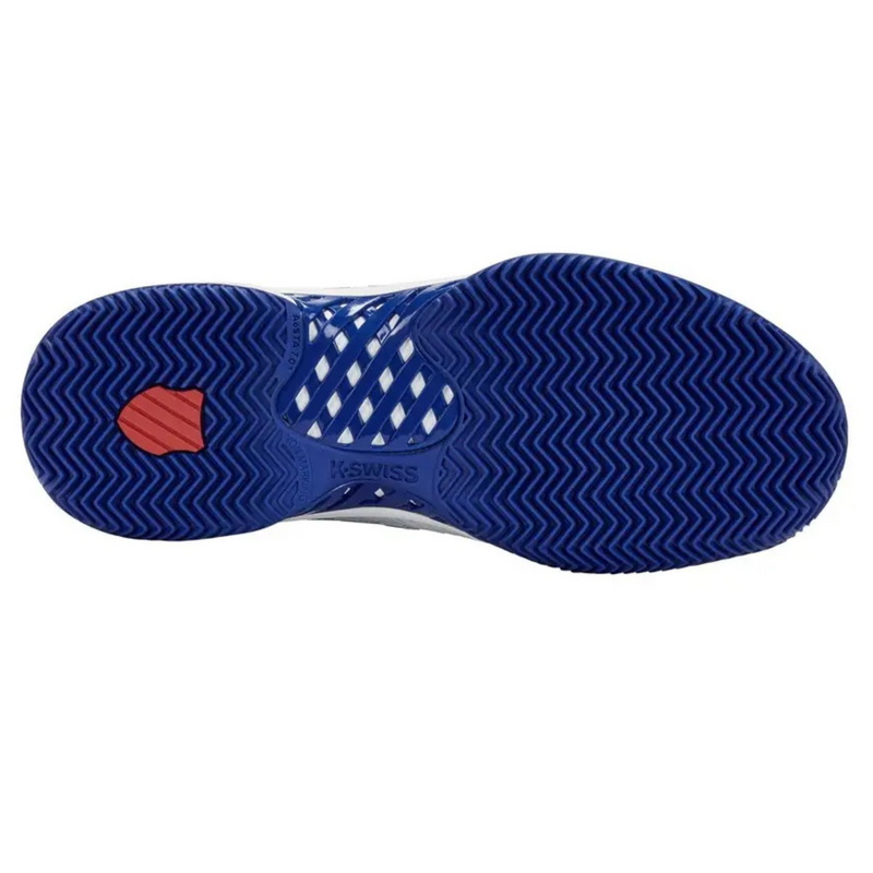 K-Swiss Mens Hypercourt Express 2 HB Tennis Shoes - White/Blue - main image