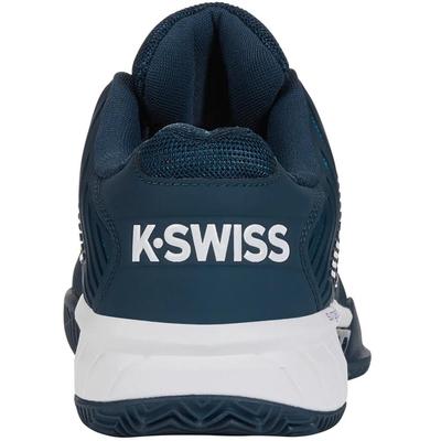 K-Swiss Mens Hypercourt Express 2 HB Tennis Shoes - Reflecting Pond/Biscay Bay/White