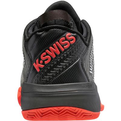 K-Swiss Mens Hypercourt Supreme HB Tennis Shoes - Jet Black/Spicy Orange - main image