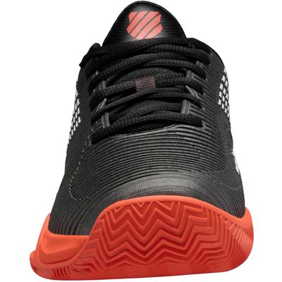 K-Swiss Mens Hypercourt Supreme HB Tennis Shoes - Jet Black/Spicy Orange - main image