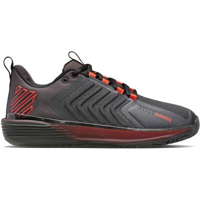 K-Swiss Mens Ultrashot 3 Tennis Shoes - Black/Red - main image