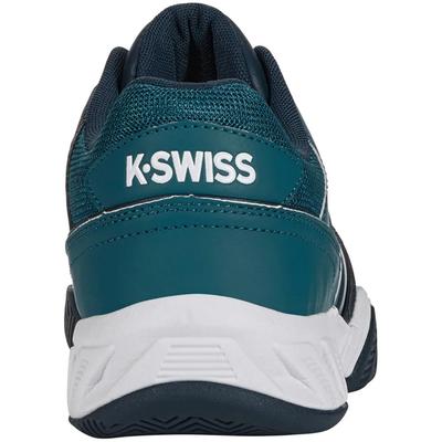 K-Swiss Mens Bigshot Light 4 Tennis Shoes - Reflecting Pond/Colonial Blue/White