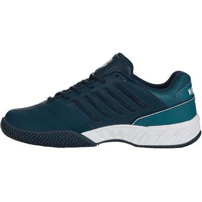 K-Swiss Mens Bigshot Light 4 Tennis Shoes - Reflecting Pond/Colonial Blue/White - main image