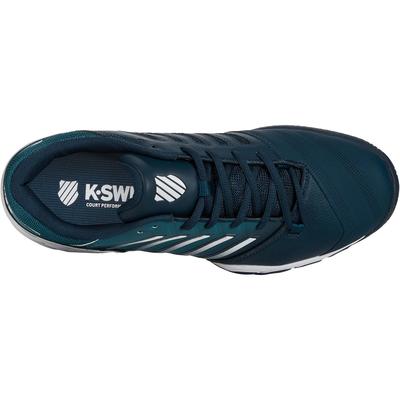K-Swiss Mens Bigshot Light 4 Tennis Shoes - Reflecting Pond/Colonial Blue/White - main image