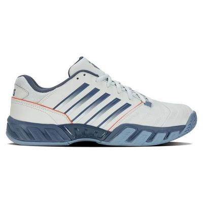 K-Swiss Mens Bigshot Light 4 Tennis Shoes - White/Light Blue - main image