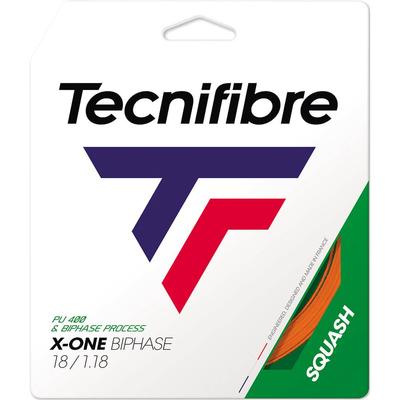 Tecnifibre X-One Biphase Squash String Set - Orange - main image