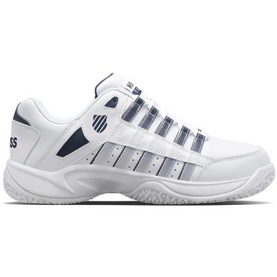 K-Swiss Mens Court Prestir Omni Tennis Shoes - White/Navy - main image