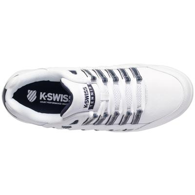 K-Swiss Mens Court Prestir Omni Tennis Shoes - White/Navy - main image