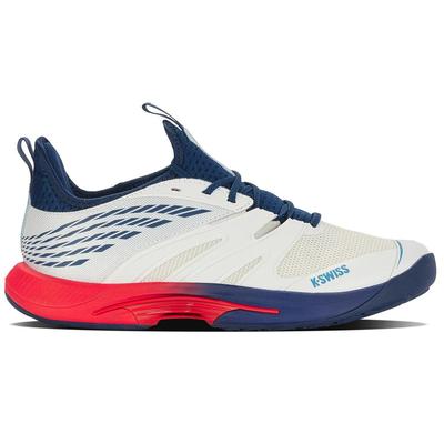 K-Swiss Mens Speedtrac Tennis Shoes - White/Blue Opal - main image