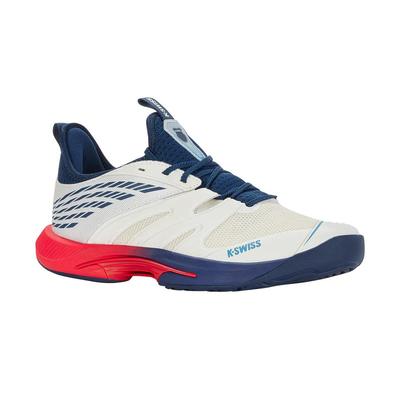K-Swiss Mens Speedtrac Tennis Shoes - White/Blue Opal - main image
