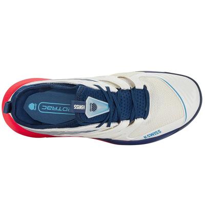 K-Swiss Mens Speedtrac Tennis Shoes - White/Blue Opal - main image