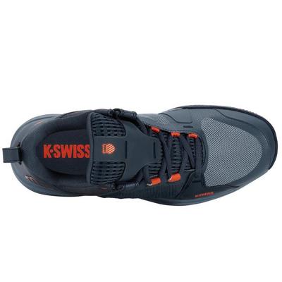K-Swiss Mens Ultrashot Team Tennis Shoes - Blue/Orange - main image