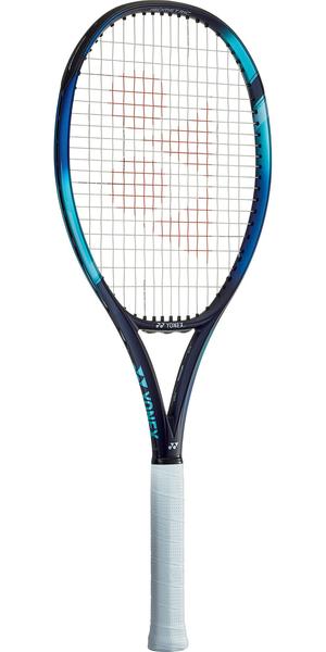 Yonex EZONE 100L Tennis Racket (2022) - Sky Blue [Frame Only] - main image