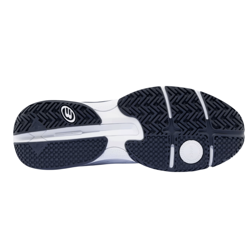 Bullpadel Men's Hybrid Fly 26I Padel Shoes - White/Navy Blue - main image