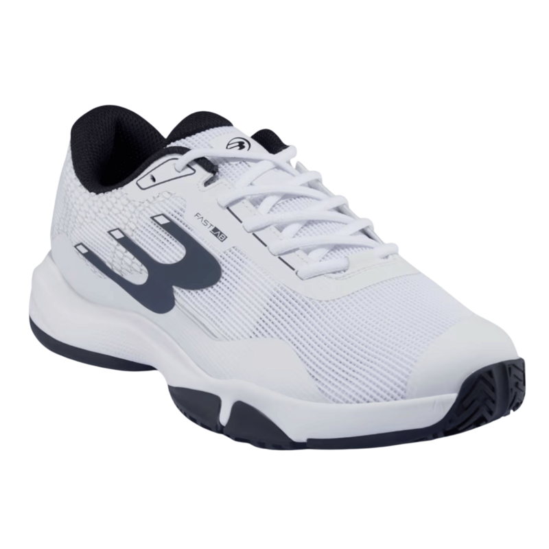 Bullpadel Men's Hybrid Fly 26I Padel Shoes - White/Navy Blue - main image