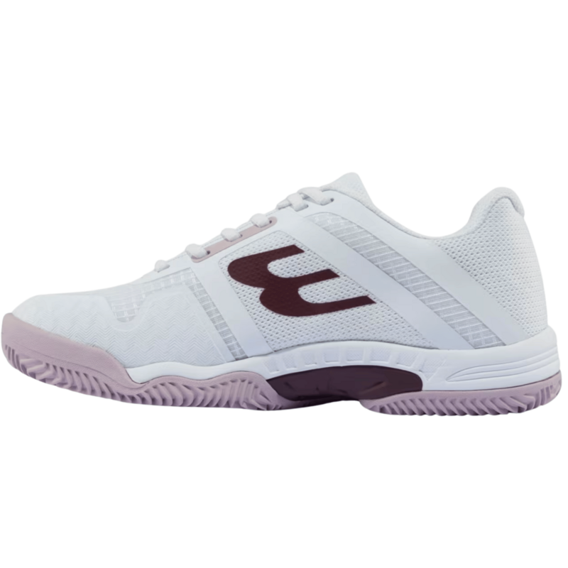 Bullpadel Womens Indiga 26V Padel Shoes - White/Plum - main image