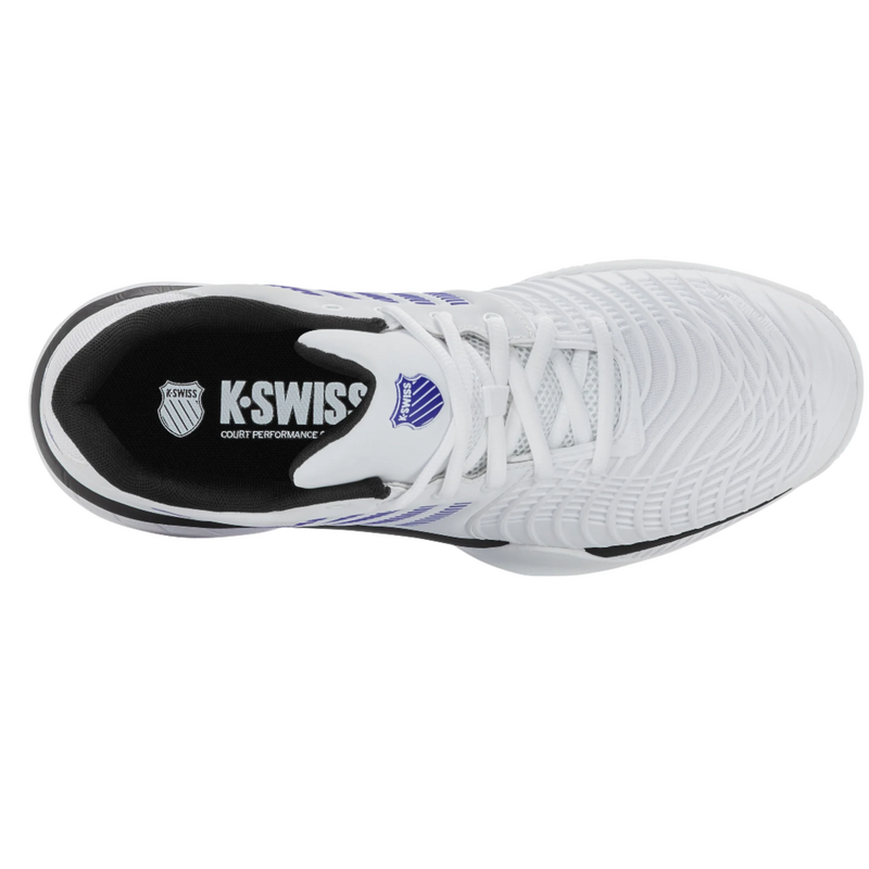 K-Swiss Mens Express Light 3 Tennis Shoes - White/Dazzling Blue/Black - main image