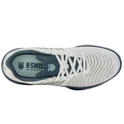 K-Swiss Mens Express Light 3 HB Tennis Shoes - White/Teal - main image