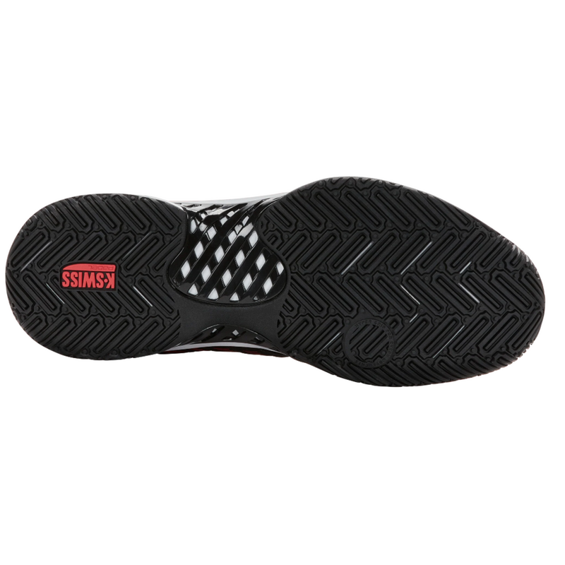 K-Swiss Mens Express Light 3 Padel Shoes - Black/Micro Chip/ Neon Lava - main image