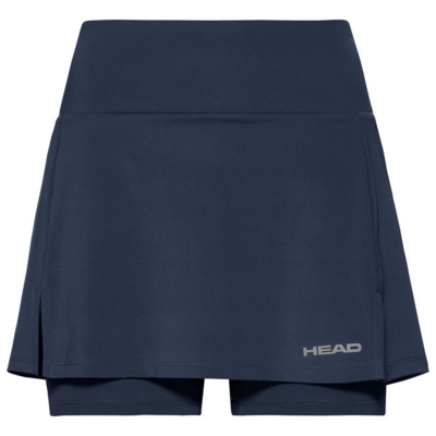 HEAD Womens Club Basic Skort Long - Navy - main image