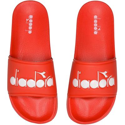 Diadora Mens Serifo '90 Flip Flops - Carmine Red - main image