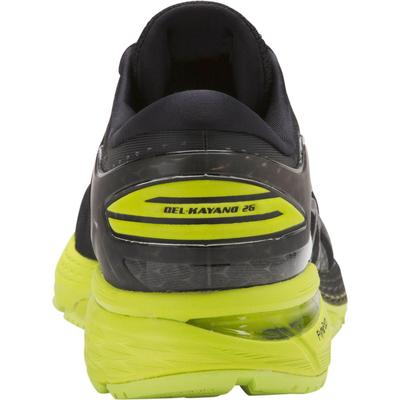 Asics Mens GEL-Kayano 25 Running Shoes - Black/Neon Lime - main image