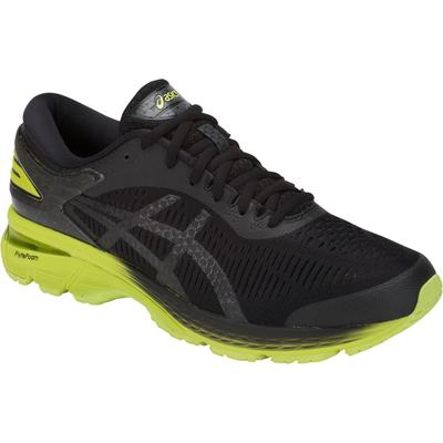 Asics Mens GEL-Kayano 25 Running Shoes - Black/Neon Lime - main image