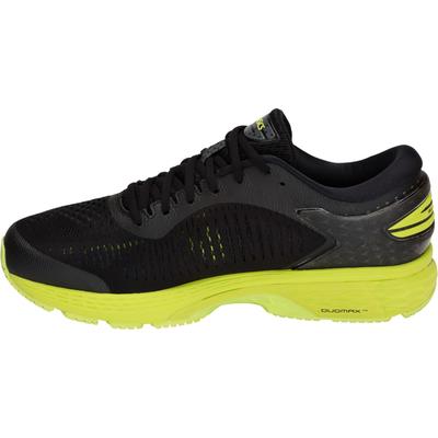 Asics Mens GEL-Kayano 25 Running Shoes - Black/Neon Lime - main image