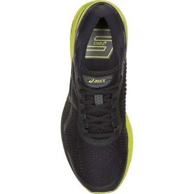 Asics Mens GEL-Kayano 25 Running Shoes - Black/Neon Lime - main image