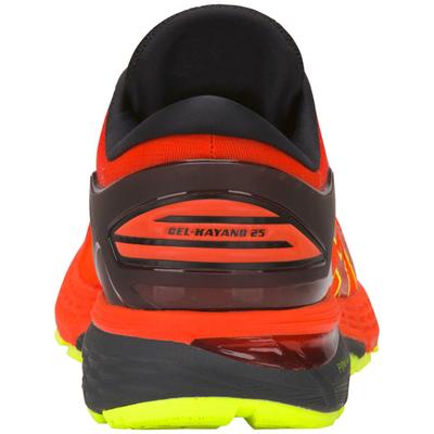 Asics Mens GEL-Kayano 25 Running Shoes - Cherry Tomato/Black - main image