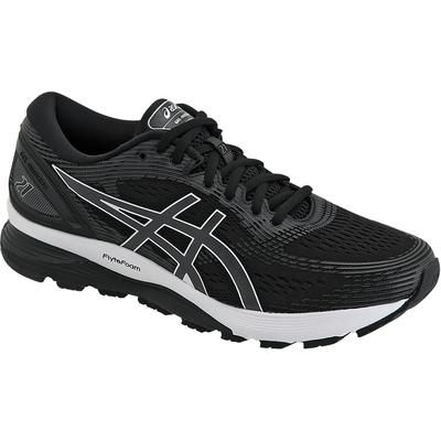 Asics Mens GEL-Nimbus 21 Running Shoes - Black/Dark Grey - main image