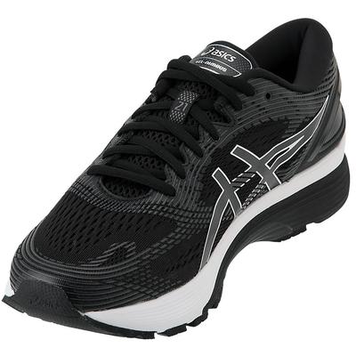 Asics Mens GEL-Nimbus 21 Running Shoes - Black/Dark Grey - main image