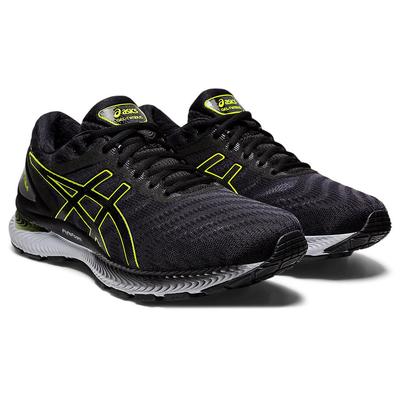 Asics Mens GEL-Nimbus 22 Running Shoes - Carry Grey/Lime Zest - main image