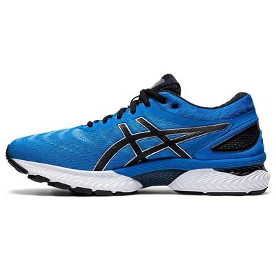 Asics Mens GEL-Nimbus 22 Running Shoes - Directoire Blue/Black - main image