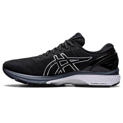 Asics Mens GEL-Kayano 27 Running Shoes - Black/Pure Silver - main image