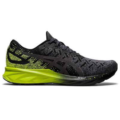 Asics Mens DynaBlast Running Shoes - Black/Lime Zest - main image