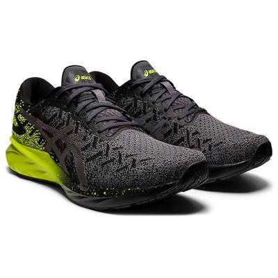 Asics Mens DynaBlast Running Shoes - Black/Lime Zest - main image