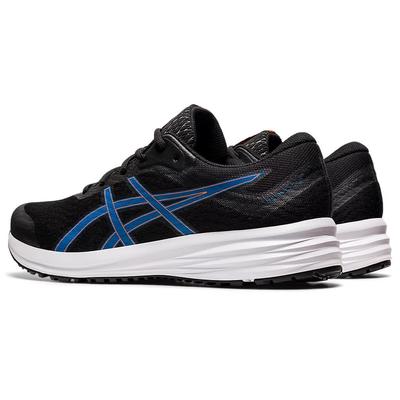 Asics Mens GEL-Patriot 12 Running Shoes - Black/Reborn Blue - main image