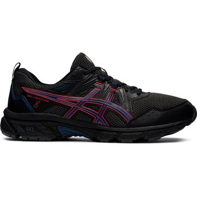 Asics Mens GEL-Venture 8 Running Shoes - Black/Red/Blue - main image