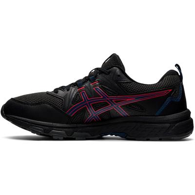 Asics Mens GEL-Venture 8 Running Shoes - Black/Red/Blue - main image