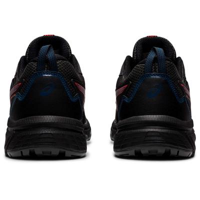 Asics Mens GEL-Venture 8 Running Shoes - Black/Red/Blue - main image