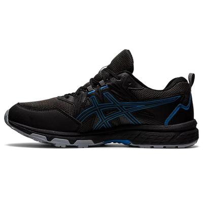 Asics Mens GEL-Venture 8 Running Shoes - Black/Reborn Blue - main image