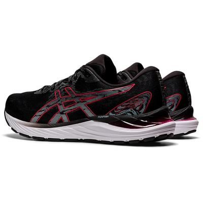 Asics Mens GEL-Cumulus 23 Running Shoes - Black/Electric Red - main image