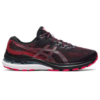 Asics Mens GEL-Kayano 28 Running Shoes - Black/Electric Red - main image