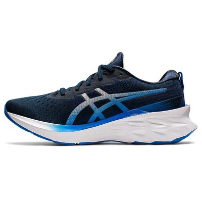 Asics Mens Novablast 2 Running Shoes - French Blue/Pure Silver - main image