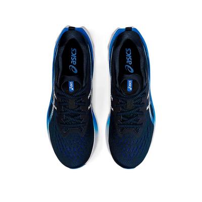 Asics Mens Novablast 2 Running Shoes - French Blue/Pure Silver - main image
