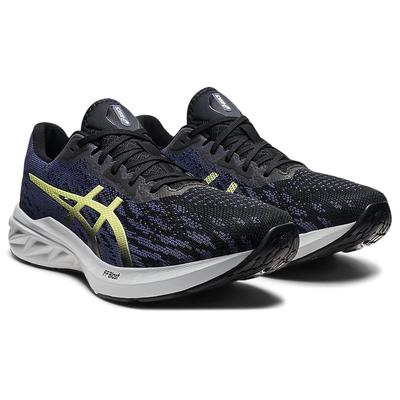 Asics Mens DynaBlast 2 Running Shoes - Black/Glow Yellow - main image