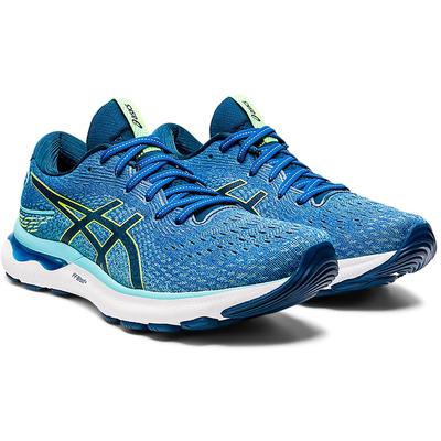 Asics Mens GEL-Nimbus 24 Running Shoes - Lake Drive/Hazard Green - main image