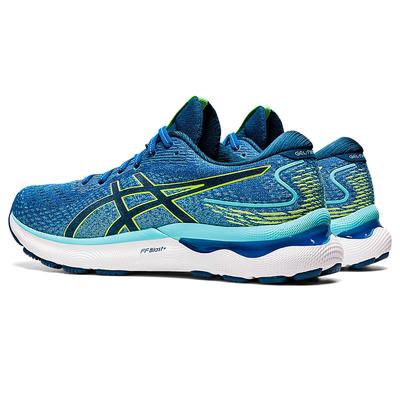 Asics Mens GEL-Nimbus 24 Running Shoes - Lake Drive/Hazard Green - main image